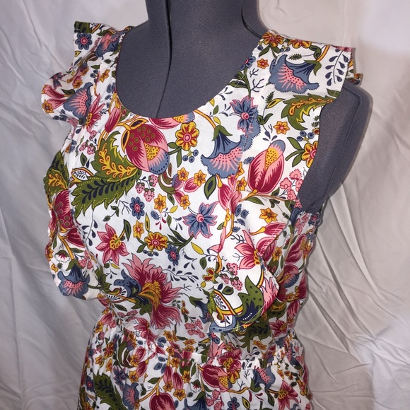 CITY STREETS | floral print ruffle bodice dress - Picture 2 of 7